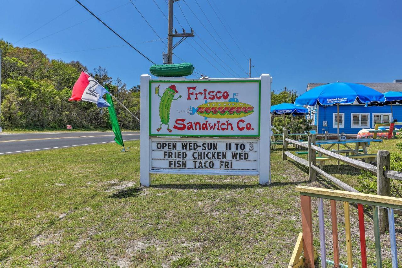 Cozy Cottage Less Than 2 Mi To Cape Hatteras Natl Shore! Frisco المظهر الخارجي الصورة